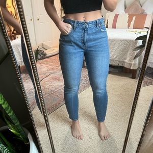 Abercrombie & Fitch Curve Love High Rise Skinny Jeans Like New 29/8R